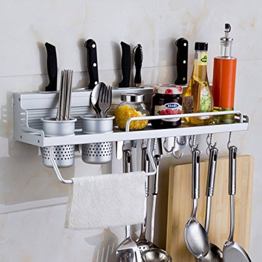 Multifunction Cooking Tools Storage Rack Holder Kitchen Organize