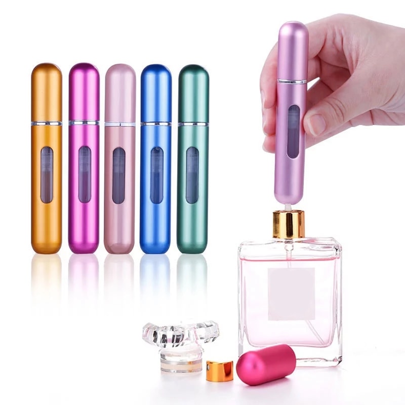 Mini Portable Refillable Perfume Atomizer Couple (Men/Women)