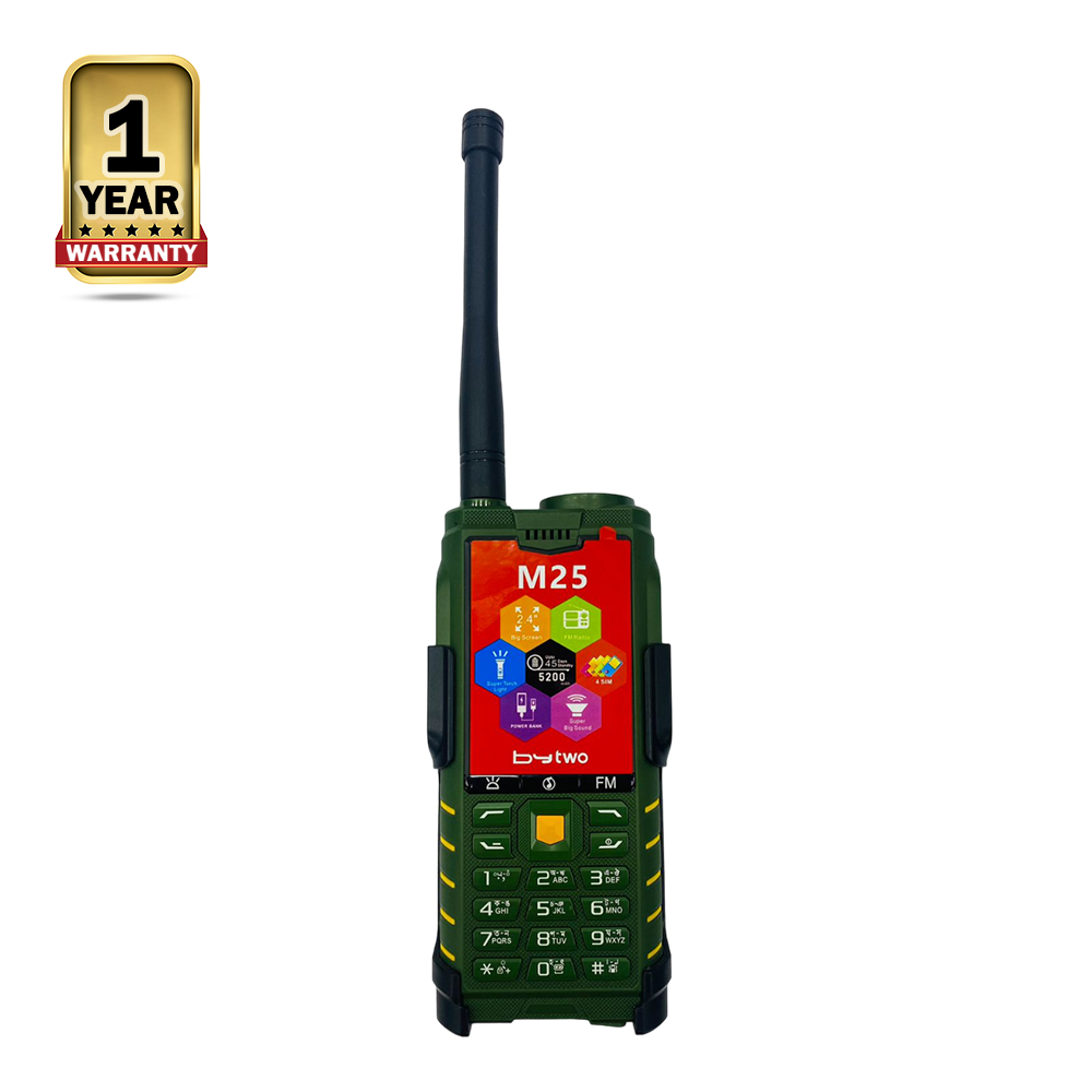 Bytwo M25 Antina Power Bank Phone Four Sim Slot 5200mAh  Bytwo M25 Power Bank